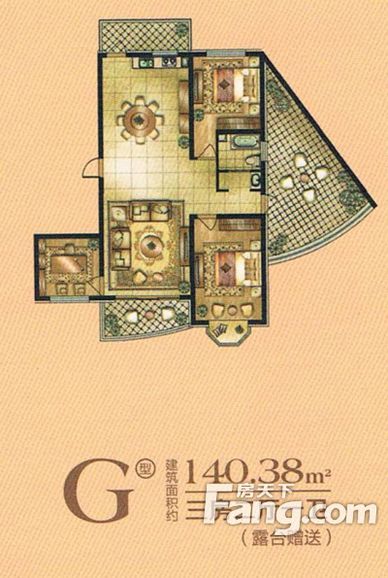 G型三房兩廳一衛